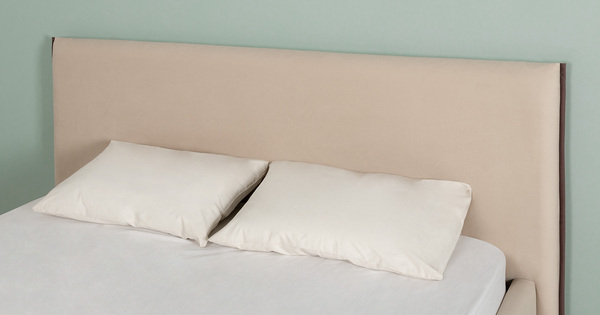 Кровать Микаса 160 велюр светлый бежевый, шоколадный с ортопедическим основанием и подъемным механизмом