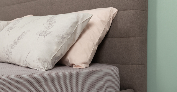 Кровать Амалия 160 велюр серо-коричневый с ортопедическим основанием и подъемным механизмом