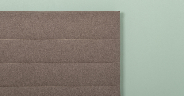 Кровать Амалия 160 велюр серо-коричневый с ортопедическим основанием и подъемным механизмом