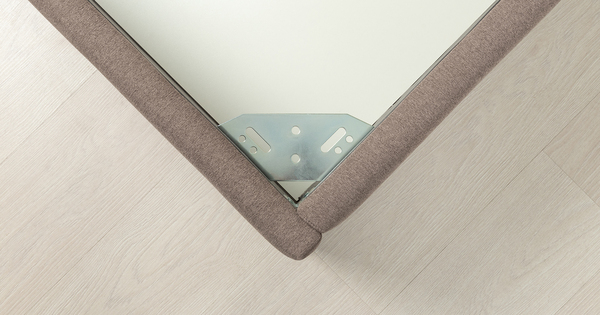 Кровать Амалия 160 велюр серо-коричневый с ортопедическим основанием и подъемным механизмом