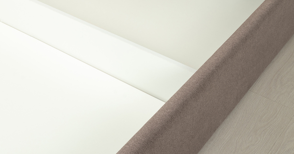 Кровать Амалия 160 велюр серо-коричневый с ортопедическим основанием и подъемным механизмом