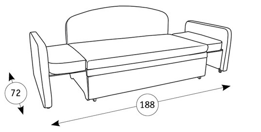 Детский диван Балу арт. 010