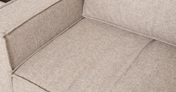 Диван-кровать прямой Бруно ТД 236 рогожка серо-бежевый