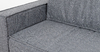 Диван-кровать прямой Бруно ТД 237 рогожка серый