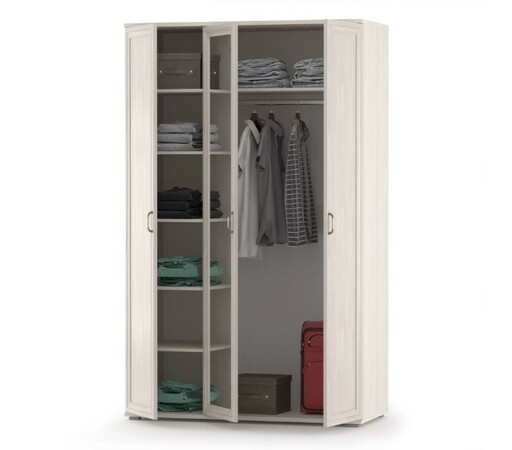 Шкаф для одежды Бьянка 1782/02 ясень анкор светлый