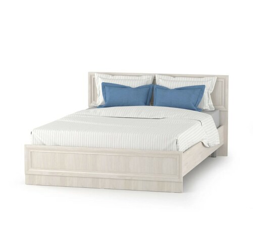 Кровать Бьянка 502 140 с ортопедическим основанием ясень анкор светлый