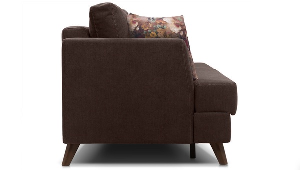 Диван прямой Дамаск ТД 213 шенилл коричневый