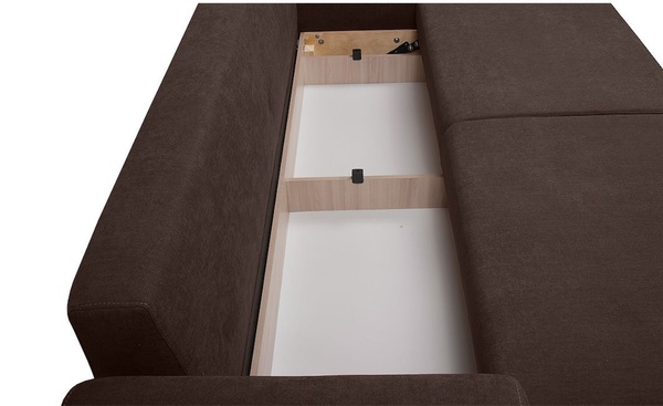 Диван прямой Дамаск ТД 213 шенилл коричневый