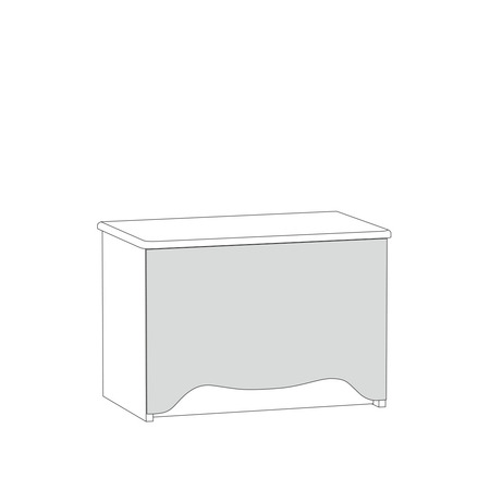 Детская комната Роуз композиция 4