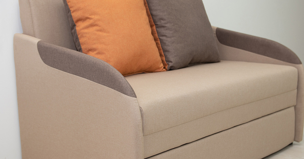 Диван-кровать Громит (120) ТД 280 рогожка бежевый