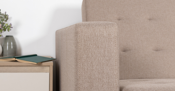 Диван-кровать прямой Гарнет ТД 434 рогожка бежевый