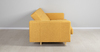 Диван-кровать прямой Гарнет ТД 435 рогожка горчичный