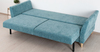 Диван-кровать прямой Олби ТД 465 шенилл бирюзовый