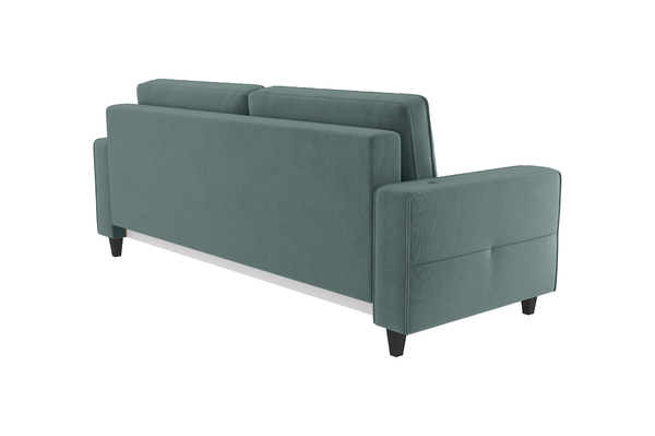 Диван-кровать прямой Орсон 3т велюр Лекко минт