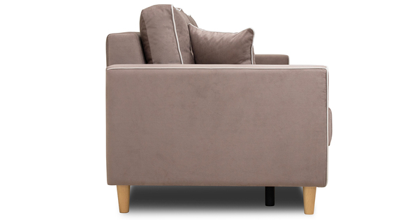 Диван прямой Айрин ТД 321 велюр латте