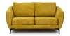 Диван прямой Дана (2М) ТД 363 искусственная замша горчичный