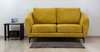 Диван прямой Дана (2М) ТД 363 искусственная замша горчичный
