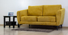 Диван прямой Дана (2М) ТД 363 искусственная замша горчичный