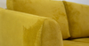 Диван прямой Дана (2М) ТД 363 искусственная замша горчичный