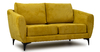 Диван прямой Дана (2М) ТД 363 искусственная замша горчичный