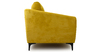 Диван прямой Дана (2М) ТД 363 искусственная замша горчичный