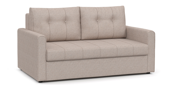 Диван прямой Лео (138) ТД 345 жаккард бежевый