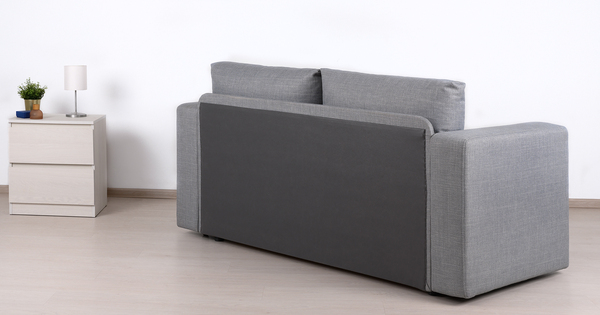 Диван прямой Плей ТД 220 жаккард стальной серый