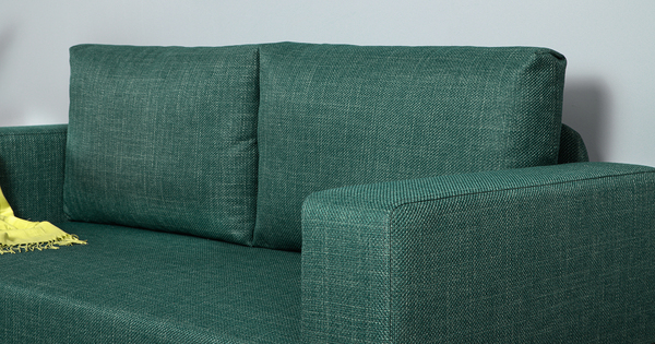 Диван прямой Плей ТД 221 жаккард зеленый