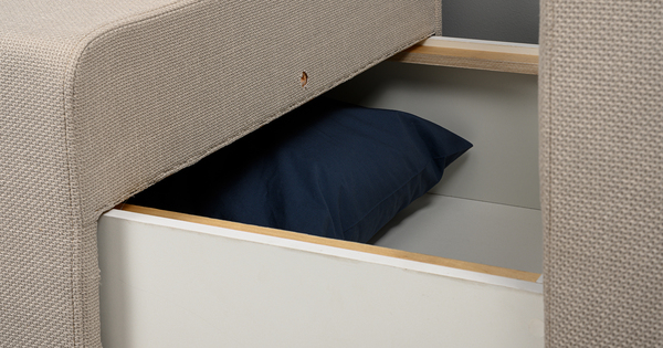 Диван прямой Плей ТД 223 жаккард бежевый