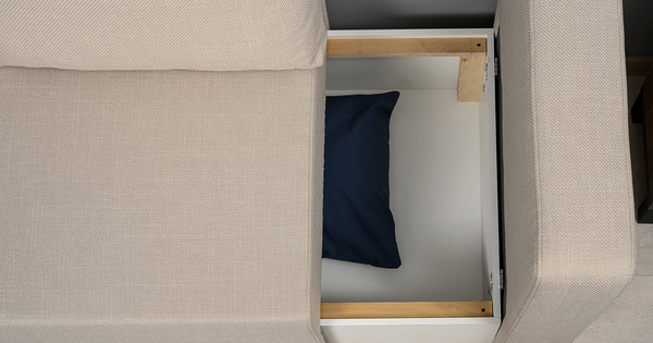 Диван прямой Плей ТД 223 жаккард бежевый