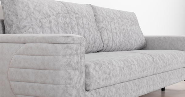 Диван прямой Руди ТД 460 велюр светло-серый