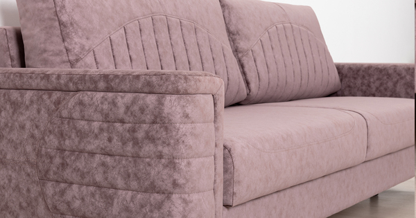 Диван прямой Руди ТД 462 велюр сиреневый