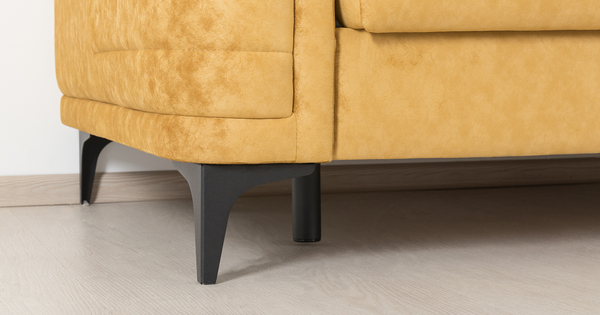 Диван прямой Руди ТД 463 велюр горчичный