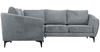 Диван угловой Дана (2МУ) ТД 365 искусственная замша серый
