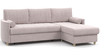 Диван угловой Лора ТД 330 велюр пудровый