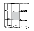 Комод в гостиную Домино 2