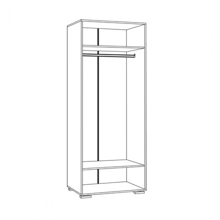 Шкаф в гостиную Домино 7 венге магия дуб паллада