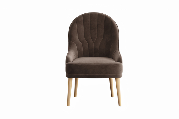 Кресло для отдыха Фарго велюр Ультра биттер темно-коричневый