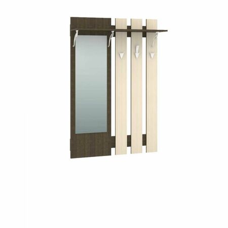 Вешалка в прихожую Глория 104/02 венге магия, дуб паллада