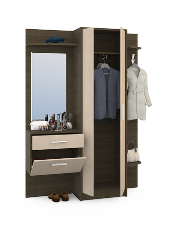 Прихожая Глория 110/02 венге магия дуб паллада