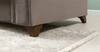 Диван-кровать прямой Ирис ТД 577 велюр серо-коричневый