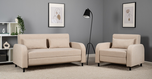 Кресло-кровать Киото ТК 780 велюр Epic 12 beige бежевый