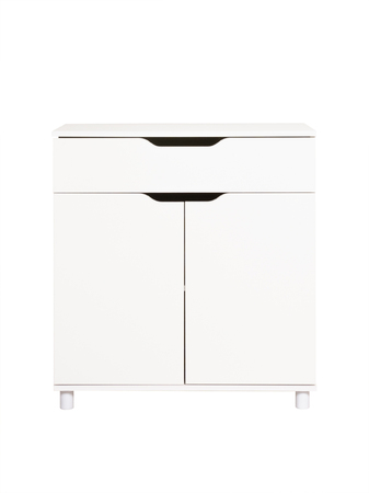 Комод Рокс 13.296 белый РЕ шагрень