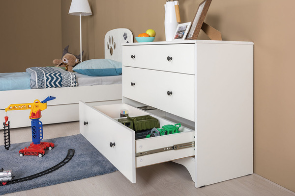 Комод Томас 13.294 белый, ясень ваниль ПВХ