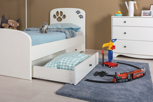 Комод Томас 13.294 белый, ясень ваниль ПВХ