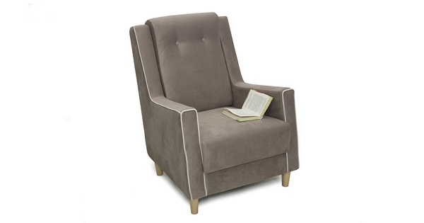 Кресло для отдыха Айрин ТК 321 велюр латте