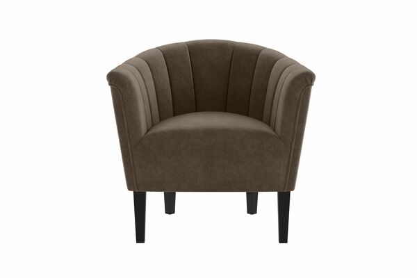 Кресло для отдыха Аспен велюр Ультра биттер темно-коричневый