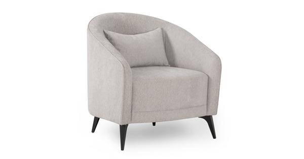 Кресло для отдыха Бернис ТК 441 шенилл светло-серый