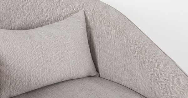 Кресло для отдыха Бернис ТК 441 шенилл светло-серый