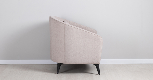 Кресло для отдыха Бернис ТК 442 шенилл пудровый